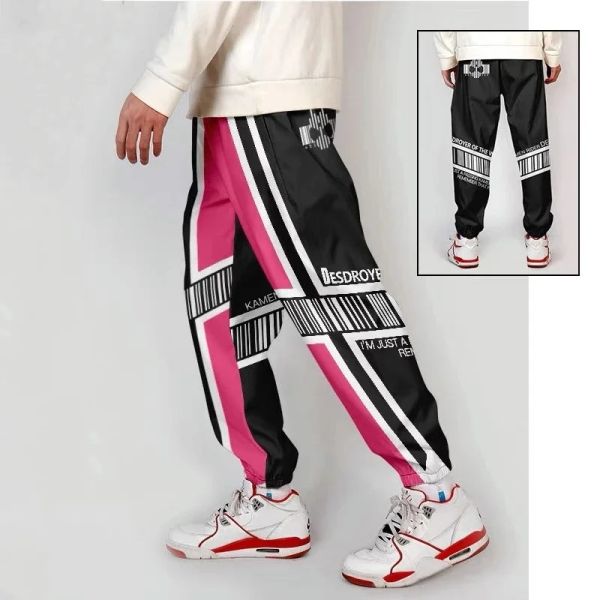 Pantaloni Kamen Rider Decade 3D Stampa 3D Anime Giappone Revice Joggers Pants Men Streetwear Punk Hip Hop Boy Pantaloni elastici