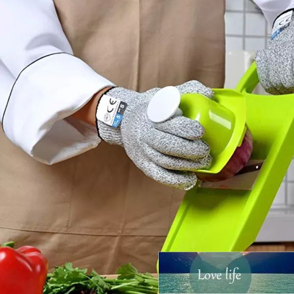 All-Match Kesme Dayanıklı Eldiven Bıçağı Anti Kesme El Koruma Eldivenleri Gıda Sınıfı Seviye 5 Kesme Koruma Parmak Eldiven Güvenlik Güvenlik Eldiven