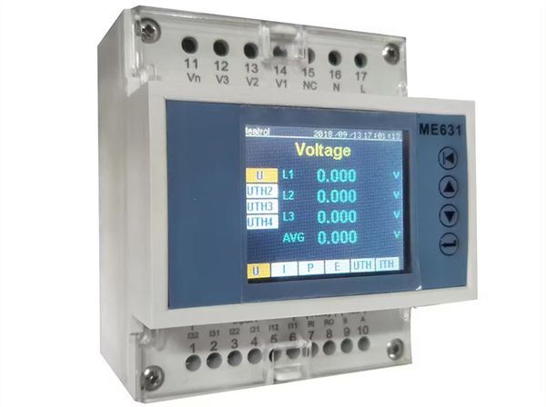 Hochwertiger elektrischer Rogowski-Leistungsmesser, WLAN-Kommunikation, intelligenter Energiezähler PLS-ME631