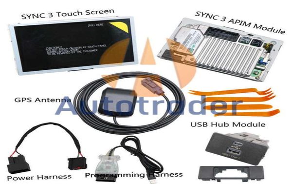 tr4 stem Factory SYNC 2 a SYNC 3 Kit di aggiornamento Carplay adatto per Sync3 APIM EU MapVersion342277859