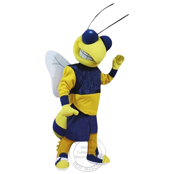 Halloween novo adulto hornet trajes da mascote fantasia vestido carnaval tema fantasia vestido traje de natal