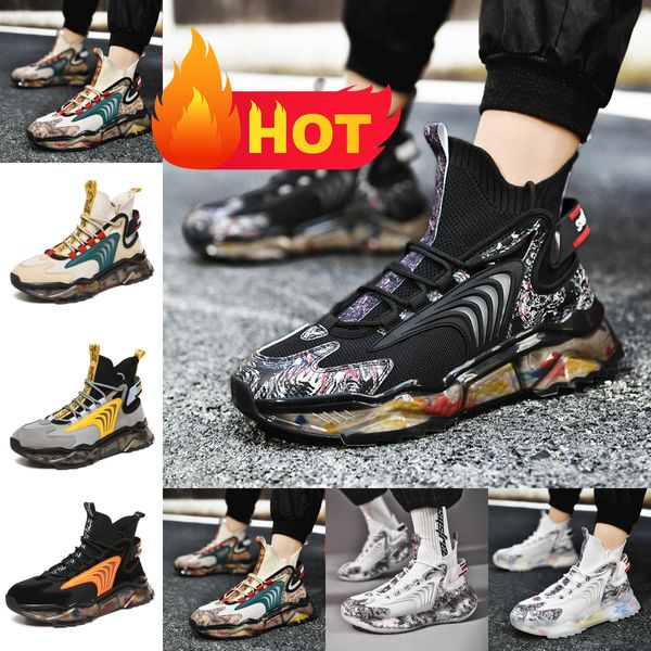 2024 Men Sapatos de caminhada Fashion Fashion Outdoor Trail Classic Trekking Mountain Sneakers Mesh Leather escalada de escalada atlética Mens treinadores Esportes Tamanho 35-46