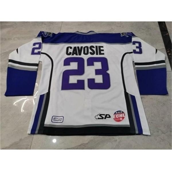 3740Custom Men Youth Women Vintage Custom ECHL Reading Royals 23 Marc Cavosie Home Hockey Jersey Größe S5XL oder individueller Name oder 3756155