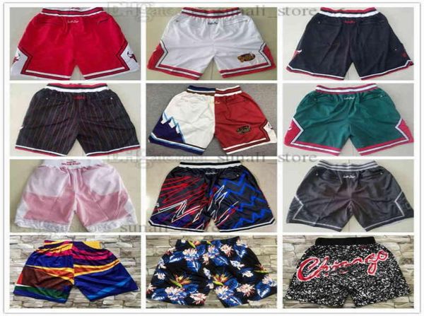 23 Pantaloncini da basket Michael Just Don Wear Sport Pant Pocket 1997 The Finals Men Zipper Zach LaVine Nikola Vucevic Alex Caruso Pan6284585