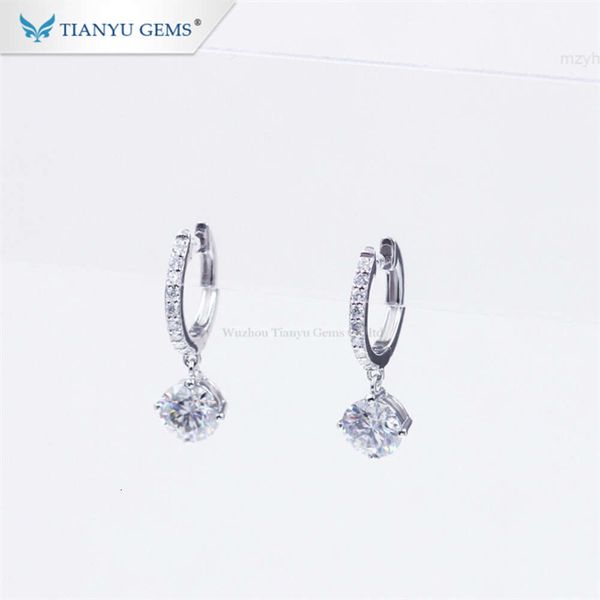 Tianyu Gems Jewelry Оптовая цена 925 Серебряное золото.