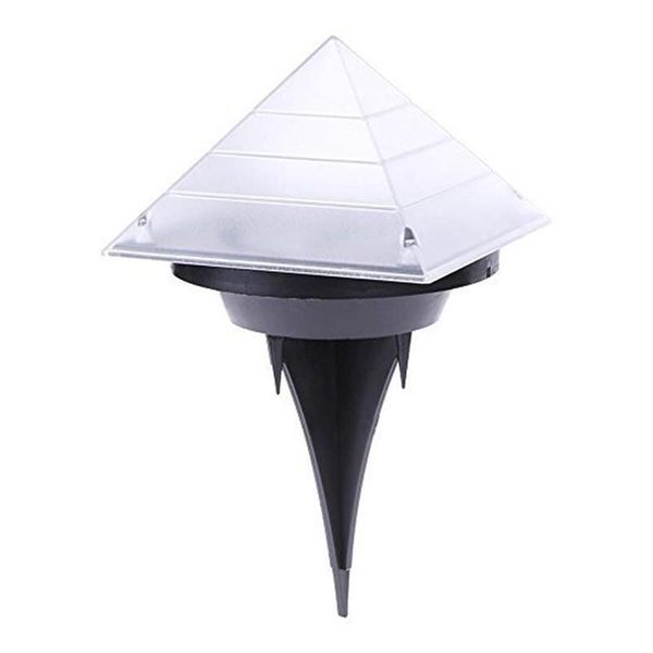 Lampade sotterranee Brelong Ip65 LED impermeabile Piramide Solare interrato Sensore da giardino Luce notturna Paesaggio Prato Cortile Scale Decorati Dhrks