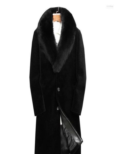 Men039s Fur Men039s Autunno e inverno imitazione visone cappotto ordinato lungo tratto autocoltivazione pelliccia artificiale16684274