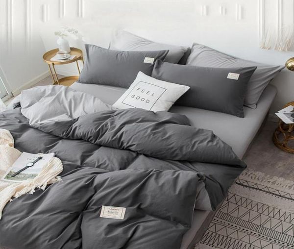 Bettbezug High Precision Plus Samt-Sets, dickes Bettlaken, seitliche Seidensamt-Decke, luxuriöse Heimdekoration, Bett, 4-teiliges Set8783817