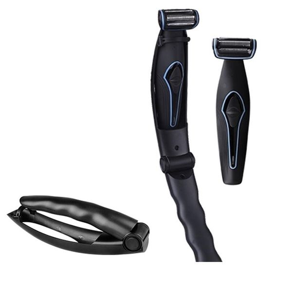 Elektrikli Swavers Pro Yüz Sakal Tıraş Hine Elektrikli tıraş saçı Düzenleyicisi Vücut Tarama Kiti Tıraş Talfer Erkekler Vücut Geri 100-240V Şarj Edilebilir DH7QT
