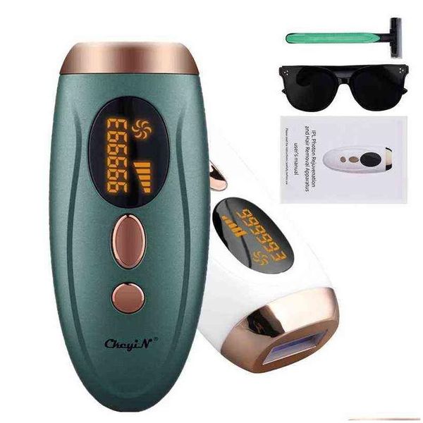 Epilierer Ckeyin 999900 Blinkt Laser Epilierer Elektrische Gesicht Körper Hine Für Frauen Rasieren Weibliche Trimmer Bikini Depilador 220124 Drop De Dhdln