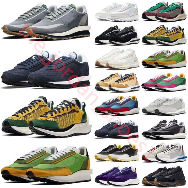 Royal Sports Shoes Branco Phantom Summit Preto Vaporwaffles Sakai Running Shoes Novos Sacais Homens Mulheres Waffle Flagment Partícula Cinza Nevoeiro Azul Jogo Sapatilhas