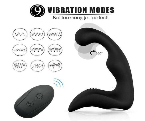Brinquedo sexual massageador vibrador anal brinquedos para homens mulheres plugues vibrador vagina boceta controle remoto massageador de próstata adulto97511292768228