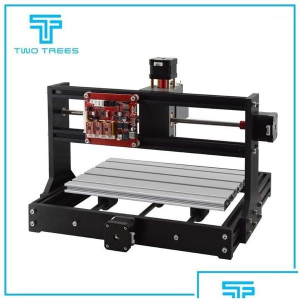 Impressoras Cnc 3018 Pro Laser Gravador MTI-Função Router Hine Grbl DIY Gravação para Plástico Acrílico Madeira Pcb Mini Gravador1 Drop Del Dhks6