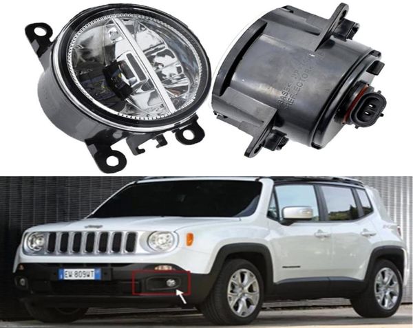 2 pezzi per Jeep Renegade 20152018 fendinebbia fari fendinebbia assemblaggio super luminoso8041147