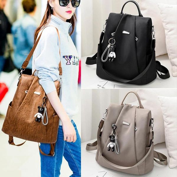 Borse da scuola Trend Borsa da donna in tessuto Oxford Versione coreana dello zaino Personalità della moda Spalla a mano