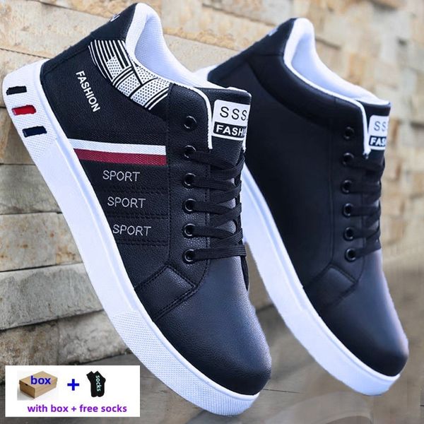 Tamanho grande US7-US12 Homens Tênis Plataforma Designer Correndo para Homem Casual Confortável Tenis Esporte Ao Ar Livre Branco Preto Jogging Caminhadas Sapatos H07