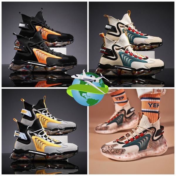 Scarpe GAI Outdoor Uomo Scarpe da trekking Sport Scarpe da allenamento resistenti all'usura Sneakers comode ventilate con piattaforma alta bianche traspiranti da corsa fresche