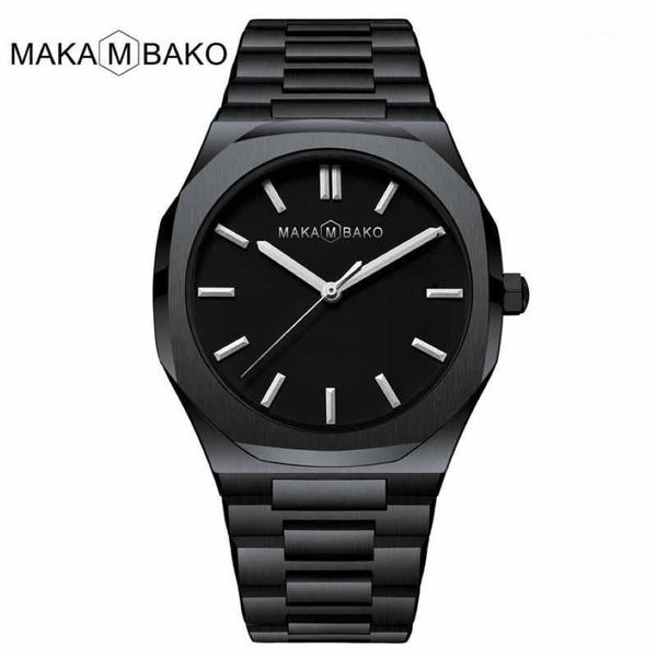 Armbanduhren Männer Sportuhr Top Quarz Mode Leben Wasserdicht Business Uhr Stahlband Jungen Uhren Reloj Hombre1268w