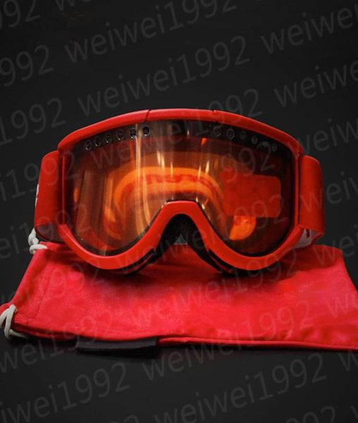 Cariboo Smith OTG 3 Color Skibrille Antifog Doppelscheibe Ride Worker Snowboardbrille Größe 19105cm2216547