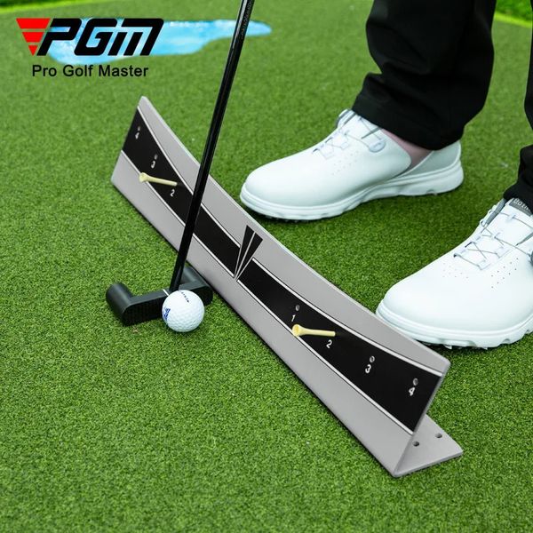 PGM Golf Putter Trainer Putter Track Balanceamento Praticante Putter Board Calibração 240227