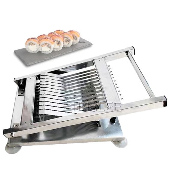 Kommerzielle Sushi-Rollenschneider-Schneidemaschine, 17 mm, 20 mm, manuelle Japan-Reis-Sushi-Rollenschneider-Schneidewerkzeug