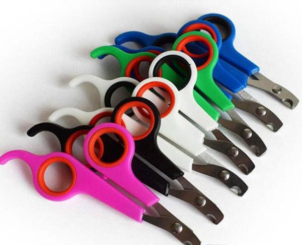 Tagliaunghie per cani Cucciolo Cappello Trimmer Forbici per unghie per animali Testa affilata Piccolo cane Gatto Forniture per animali Acciaio inossidabile6640908