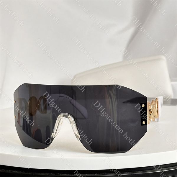 Мужские очки, брендовая дизайнерская маска для лица, солнцезащитные очки, мужские спортивные очки на открытом воздухе, зеркальные солнцезащитные очки в большой оправе с коробкой