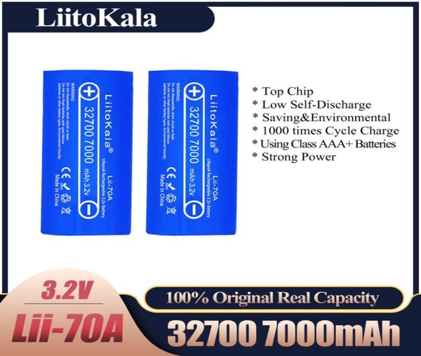 LiitoKala 32V 32700 7000mAh Lii70A LiFePO4 Akku 35A Dauerentladung Maximal 55A Hohe Leistung9670288