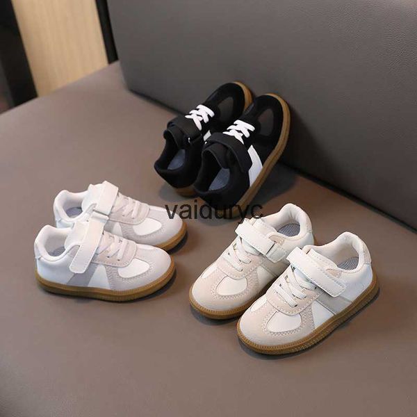 Turnschuhe Kleid Schuhe Kinder Sportschuhe 2023 Herbst Neue Koreanische Ausgabe Mädchen Casual Schuhe Jungen Moral Training Schuhe Baby Kleine Board Schuhe Weiche SohleH240307