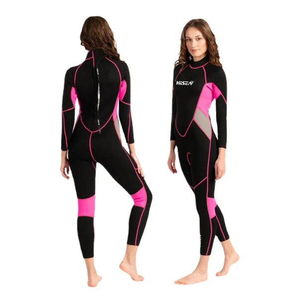 Roupa de banho de alta qualidade 3mm mulher neoprene wetsuit surf mergulho terno individualidade roupas de surf manter quente inverno maiô