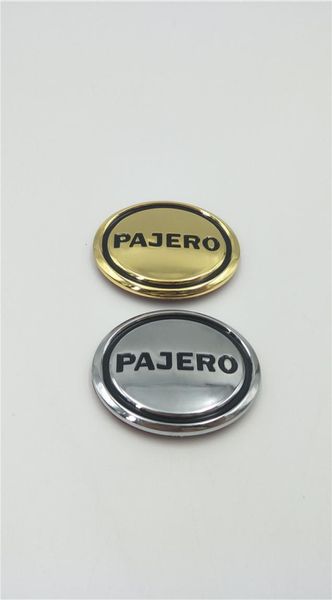 Para Mitsubishi Pajero Logo Emblem Mobil Fender Sisi Lencana Stiker Decals Dekorasi9028343