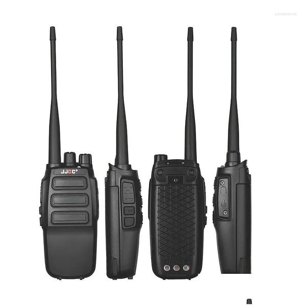 Walkie Talkie Jc-6700 10W ad alta potenza Frs Pmr446 400-470Mhz Dispositivi radio CB bidirezionali Stazione ricetrasmettitore a lungo raggio Fm portatile Drop De Otvoe