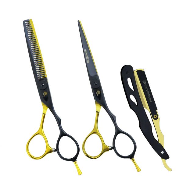 6.0 venda japonês tesoura de cabelo profissional tesoura cabeleireiro barbeiro desbaste cabeleireiro navalha corte cabelo 240228