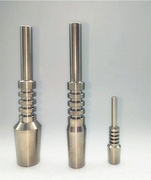 Титановый гвоздь 10 мм 14 мм 18 мм Grade 2 Ti Nail VS Кварцевый гвоздь Керамический наконечник для набора Dab Rig Bong DHL 9803176
