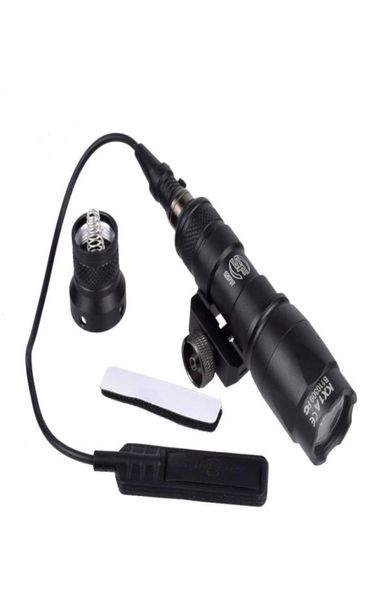 LAMBUL M300 M300C Scout Light Tactical Picatinny Rail Light Tocha Lanterna Saída Momentânea Constante para 20mm Rail1725702