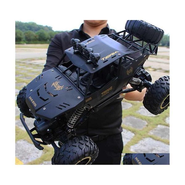 Elektro-/RC-Auto Elektro-/RC-Auto 112 4Wd Rc Aktualisierte Version 2.4G Funksteuerung S Offroad Remote Trucks Spielzeug für Kinder Jungen Adts 220119 D Dhd9F