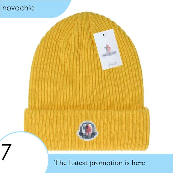 2024 Monclair Cap Mens Designer cappelli a secchiello nuove donne di modo delle signore caldo inverno Beanie grande pelliccia sintetica 686