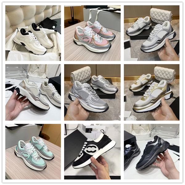 Moda nuova donna sneakers star sneakers fuori ufficio sneaker scarpa da canale di lusso scarpe da uomo firmate uomo donna scarpe da ginnastica sportive scarpe casual scarpe da corsa con scatola