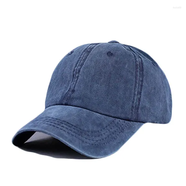 Bonés de bola de alta qualidade mulheres homens lavados algodão ajustável cor sólida boné de beisebol unisex casal moda lazer pai chapéu snapback