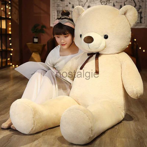 Animali Giganti Kawaii Teddy Toys 7 colori farciti morbidi orsi bambola di peluche per bambini ragazze amanti di San Valentino compleanno regalo di Natale L230707 240307