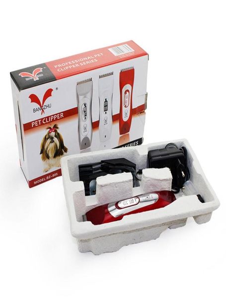 Profissional elétrica máquina de cortar cabelo para animais de estimação aparador tesoura cão coelhos gato barbeador aliciamento cortador de pele máquina de corte de cabelo para animais de estimação co4768522