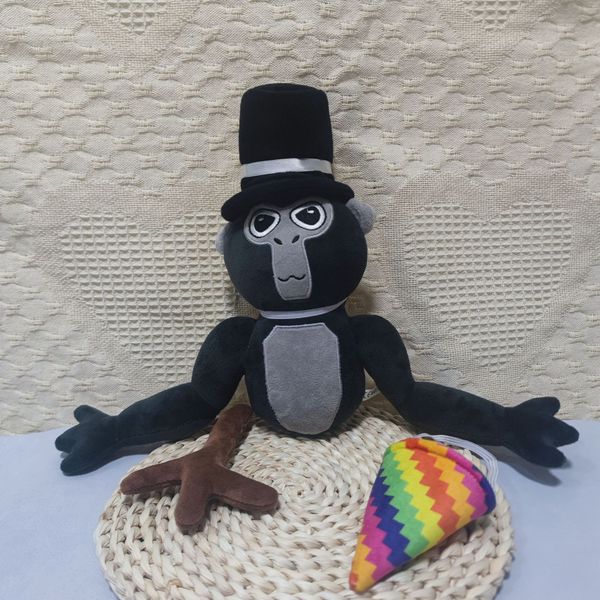 Novos periféricos de jogo de boneca de pelúcia Gorilla Tag Monke brinquedo de pelúcia