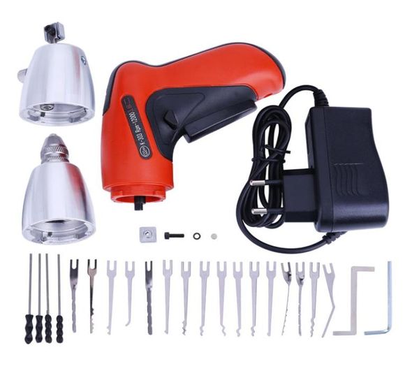 Klom Kablosuz Elektrik Kilidi Seçim Tabancalar Autopicks Guns Lockpicking Set Orijinal Çilingir Araçları8267882