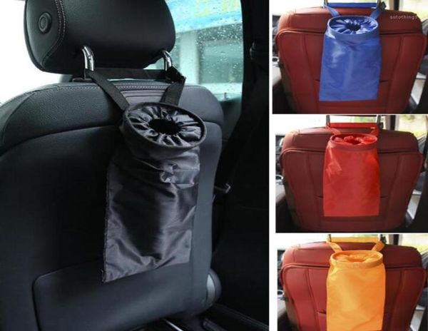 1Pcs Auto Sitz Zurück Müll Tasche Müll Tasche Zubehör Lkw Taschen Organizer Mülleimer Lagerung Holder18363947