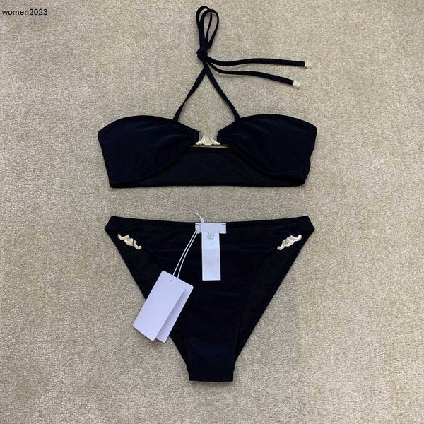 Marca Swimwear Mulheres Bikini Designer swimsuit Moda LOGOTIPO 2 peça Maiôs Mulheres Sexy bar triângulo Natação férias praia halter desgaste Mar 07