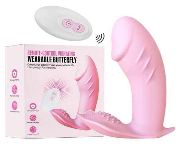 Massaggiatore giocattolo del sesso Vibratore per uova indossabile senza fili G Spot Giocattoli per clitoride per mutandine da donna con telecomando9594173