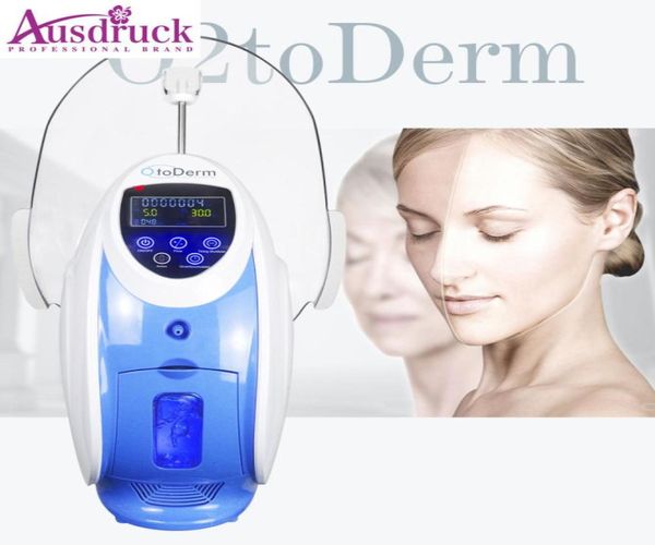 2022 VENDENDO A NOVO COREA O2 para derm Pure Oxigênio O2derm Dome Máscara Facial Máscara Terapia Spray Spray Jet Peel Machine9767523