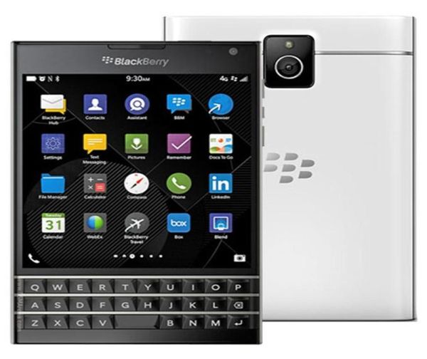 Überholtes Original Blackberry Passport Q30 45 Zoll Quad Core 3 GB RAM 32 GB ROM 13 MP QWERTY-Tastatur entsperrt 4G LTE Smartphone 9090764