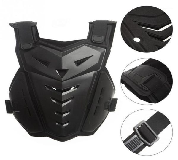 Colete de armadura para motocicleta, protetor traseiro de peito para motocross, corrida offroad, anticolisão, resistente a quedas, 13601460