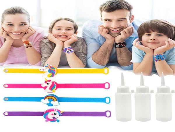 STOCK Handdesinfektionsmittel-Armband, Handgelenkband, Baseball-Desinfektionsmittelverteiler, Silikon-Desinfektionsmittelspender, tragbares Cartoon-Armband für Kinderba4028778